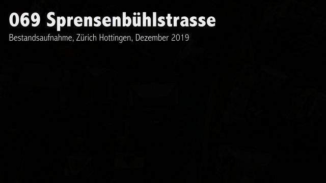 069 Sprensenbühlstrasse I Bestand