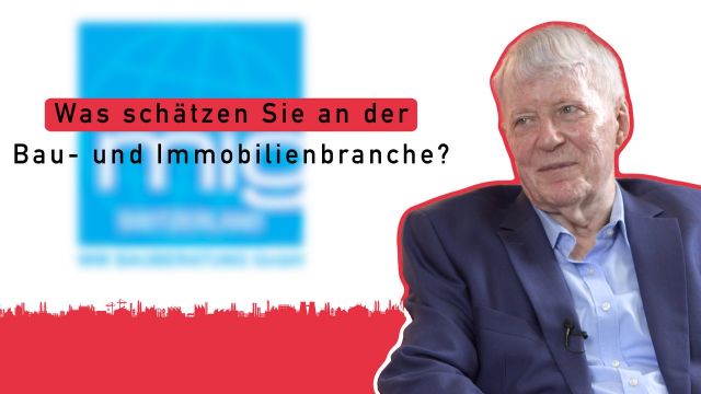 Was schätzt Herr Wanzenried an der Bau- und Immobilienbranche?