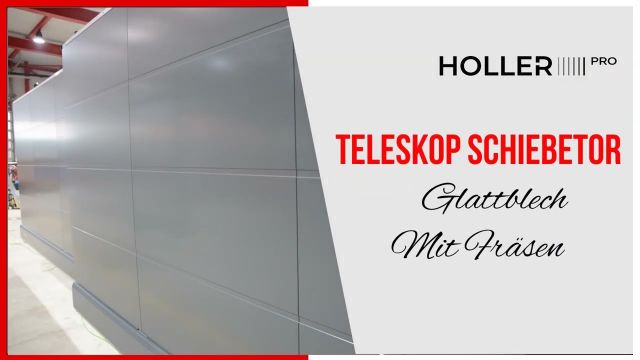HOLLER PRO Teleskop-Schiebetor HOLLER PRO Teleskop-Schiebetor