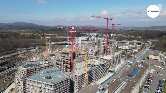 Glasi-Quartier: Baufortschritt im März 2021 Glasi-Quartier: Baufortschritt im März 2021