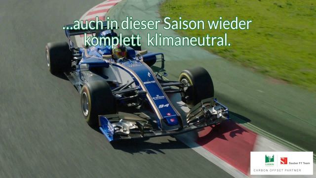 Der Sauber F1 Klimapilot 2017