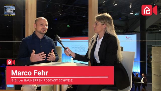 Bauherrenpodcast an der Swissbau 2022