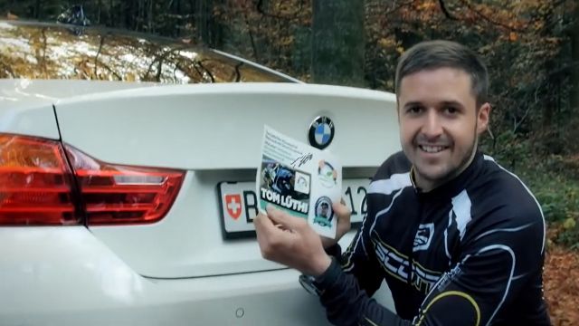 Klimapilot Tom Lüthi engagiert sich für den Klimaschutz