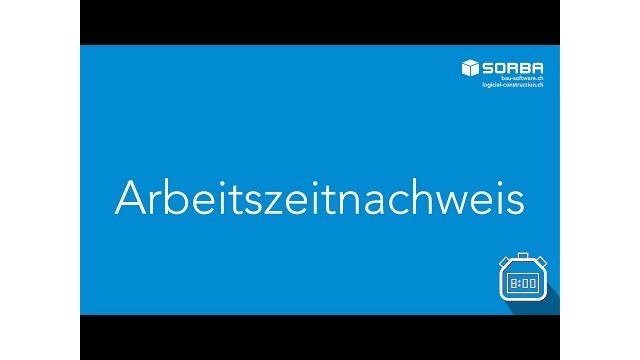 Arbeitszeitnachweis für den Bau