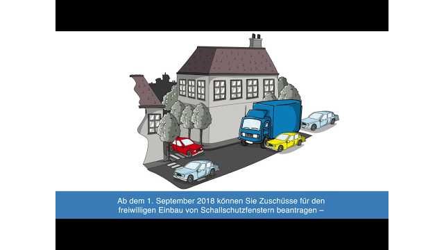 Antrag auf Kostenbeteiligung an Schallschutzfenster