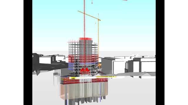 Bauablaufplanung mit BIM-Modell