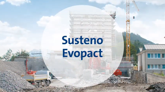 Mit Susteno und Evopact schliessen wir den Baustoffkreislauf