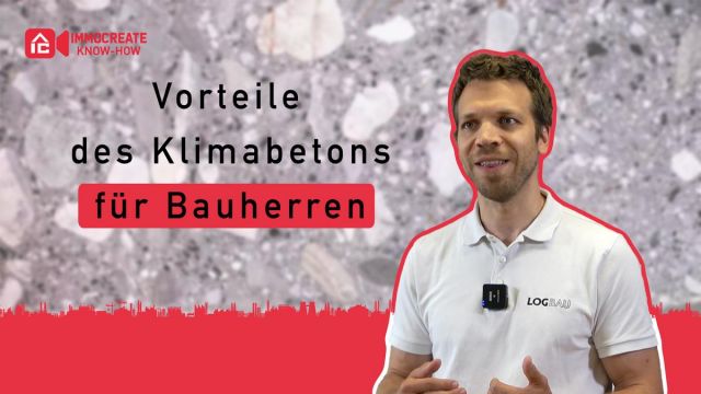 Klimabeton KLARK Vorteile Teil 3: