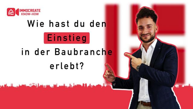 Baubranche Einstieg: