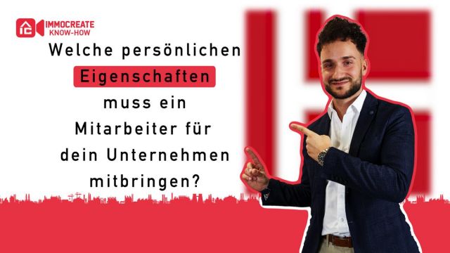 Eigenschaften eines Mitarbeiters: