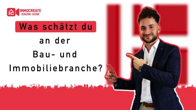 Die Schätzung an der Bau- und Immobilienbranche: