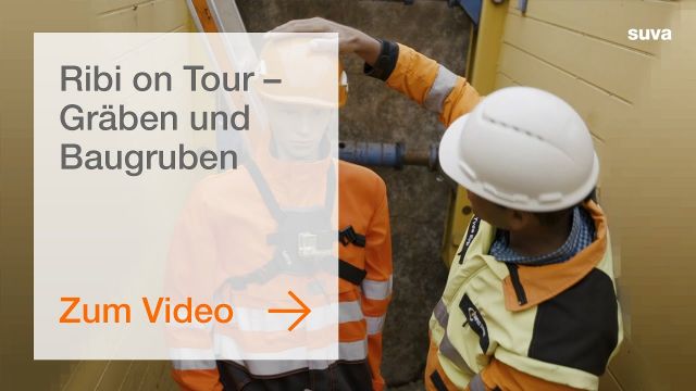 Ribi on Tour – Gräben und Baugruben Ribi on Tour – Gräben und Baugruben