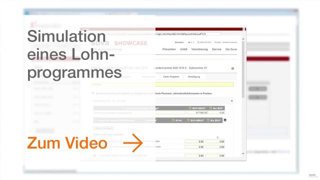 Swissdec: Simulation eines Lohnprogrammes Swissdec: Simulation eines Lohnprogrammes